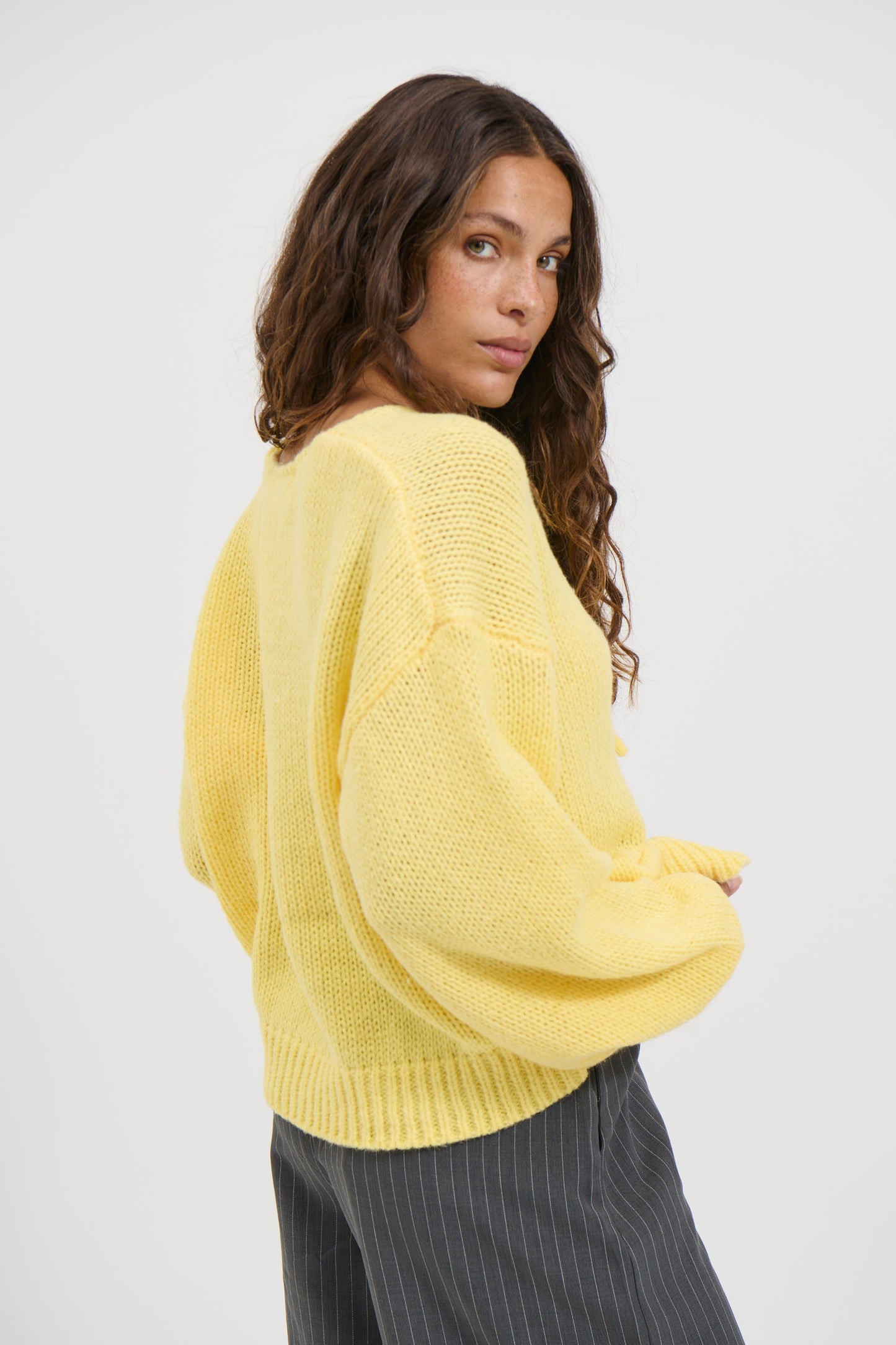Melania Knit Lemon