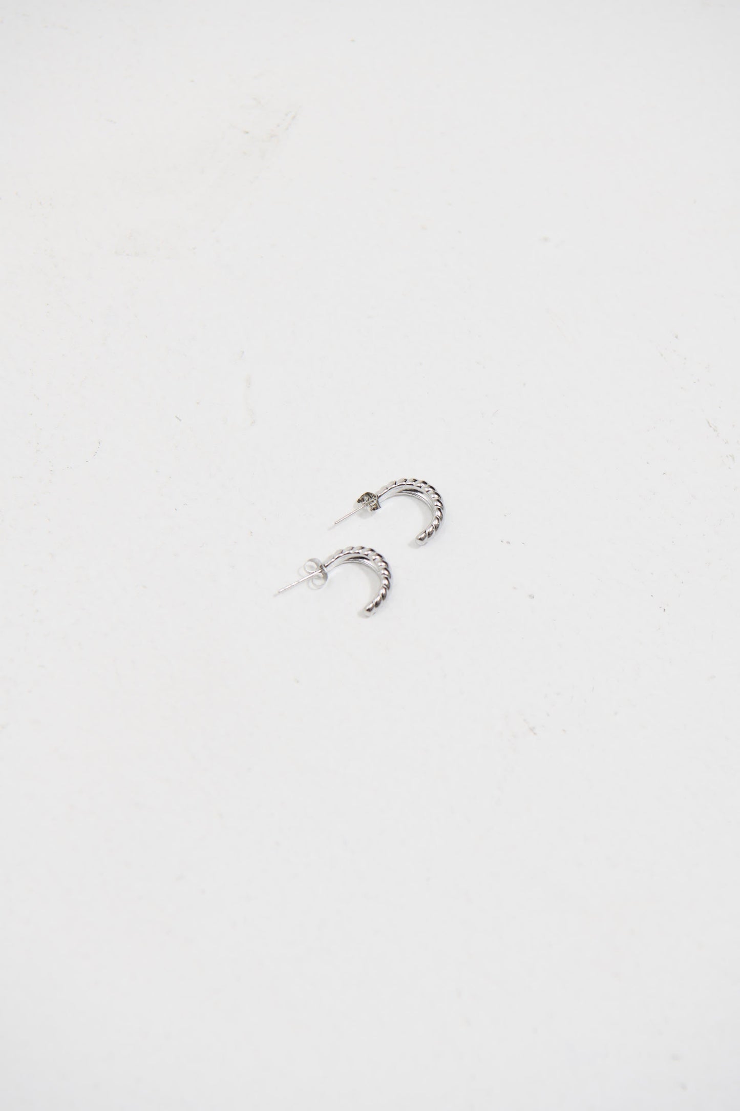 Oia Hoop Earring Silver