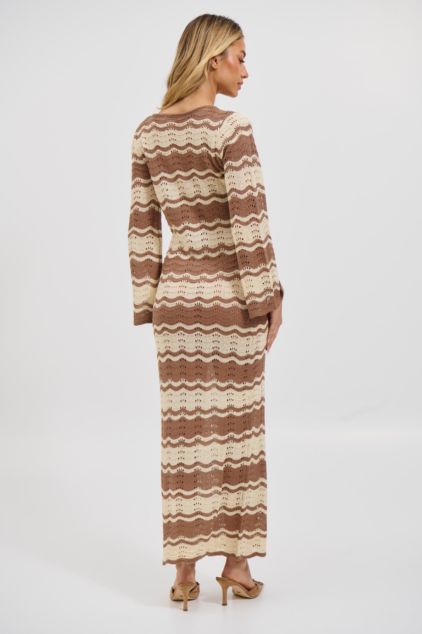 Aria Maxi Dress Brown