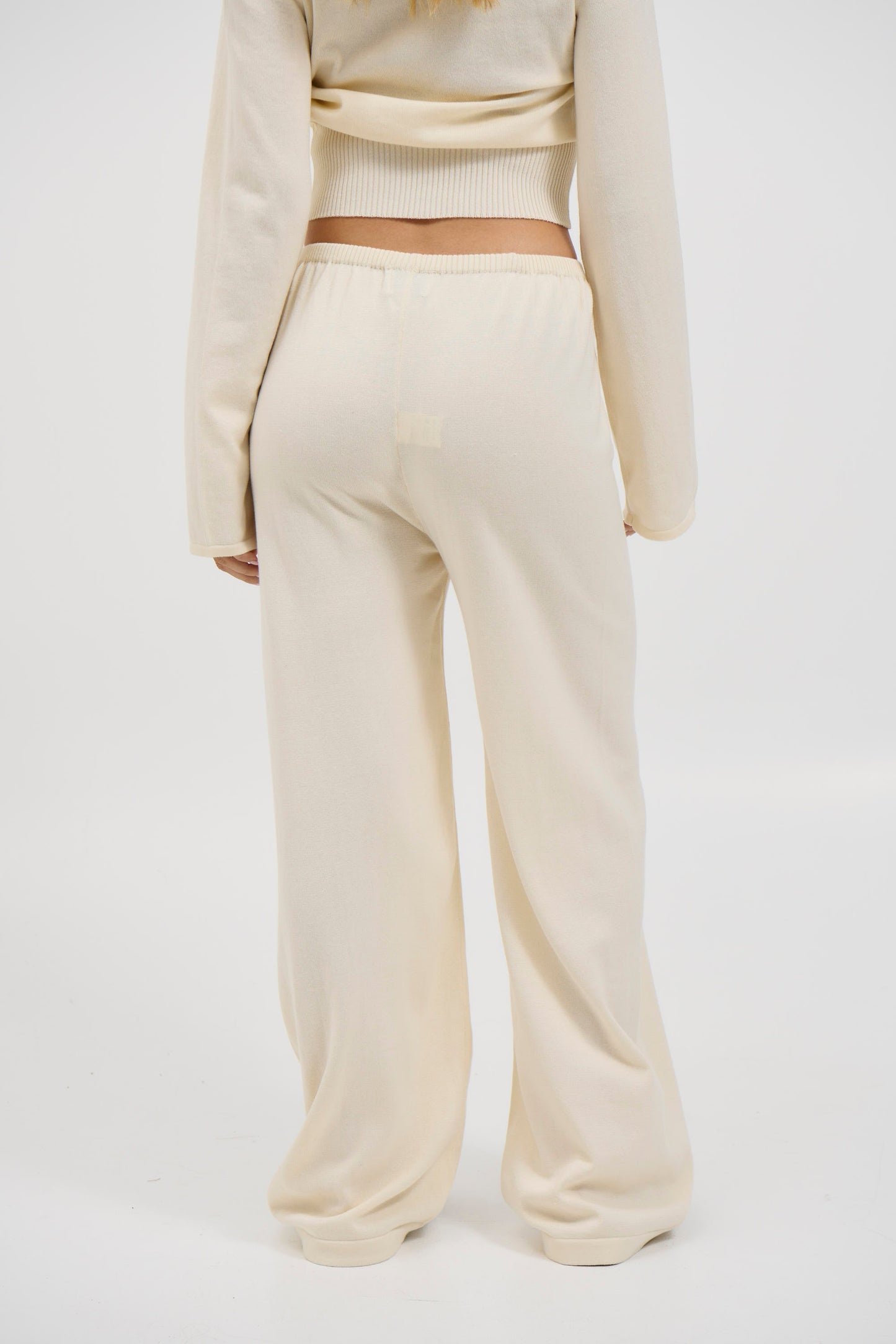 August Button Pant Cream