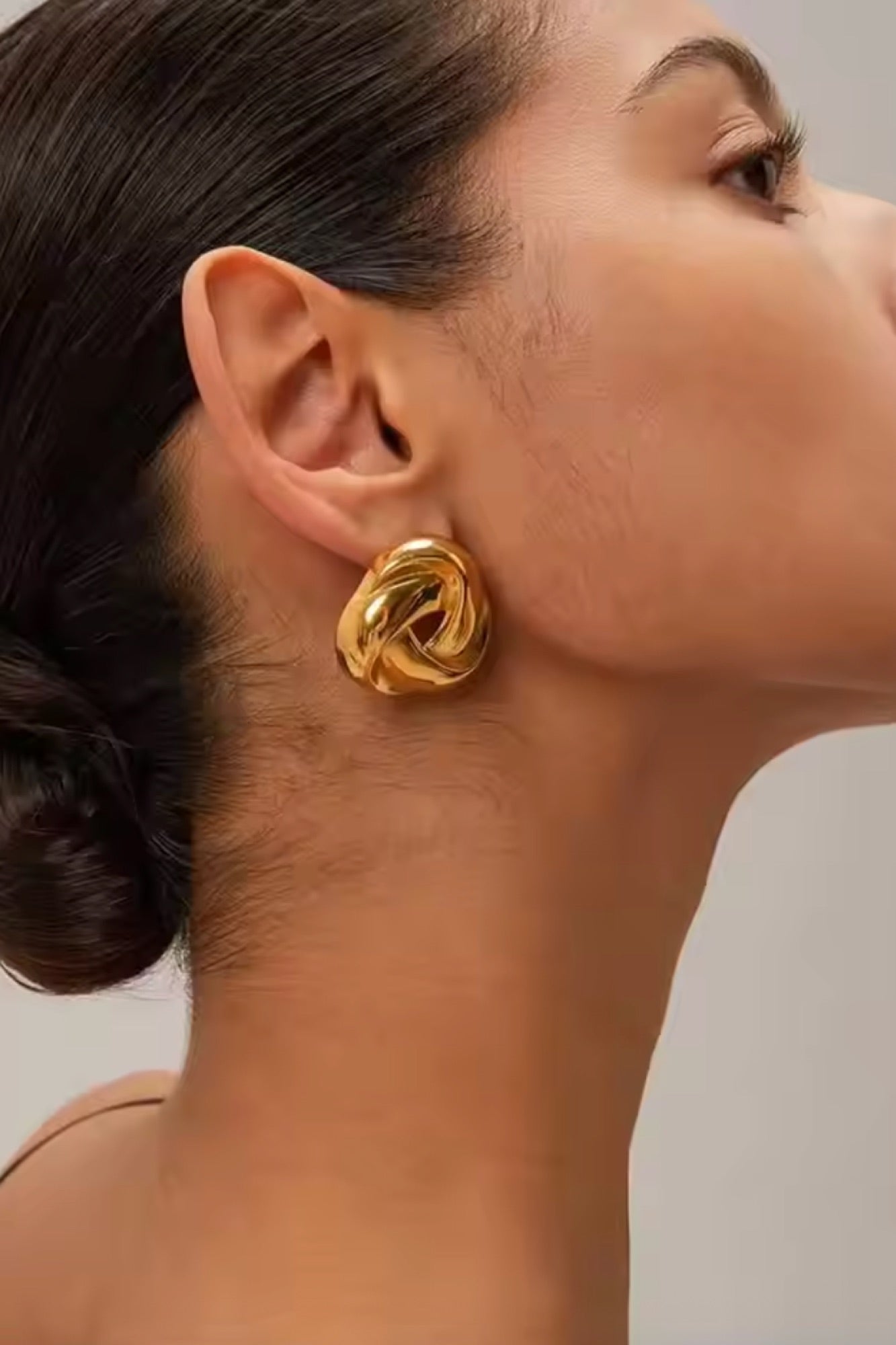 Jai Knot Earring Gold