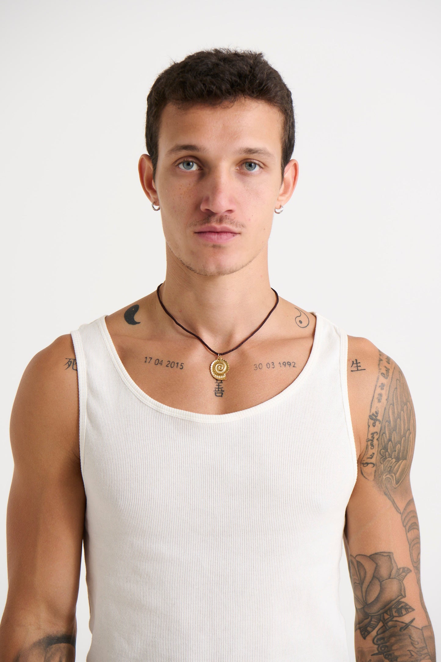 Shell Rope Necklace 18K Gold Plated