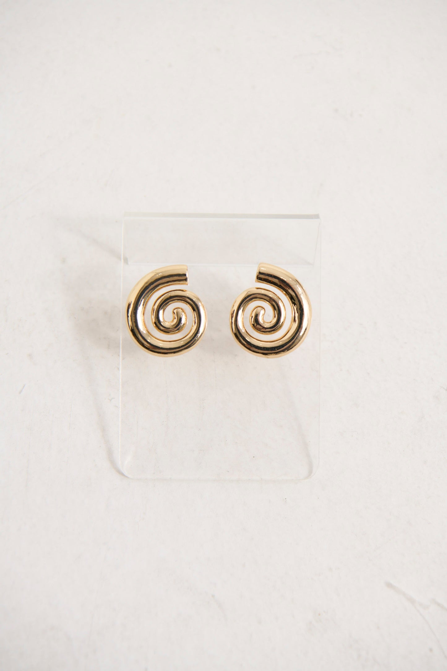 Swirl Earring Silver Plated