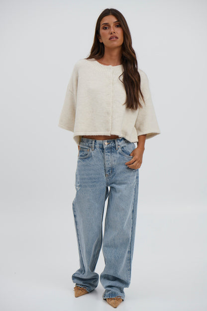 Posie Cardigan Oatmeal