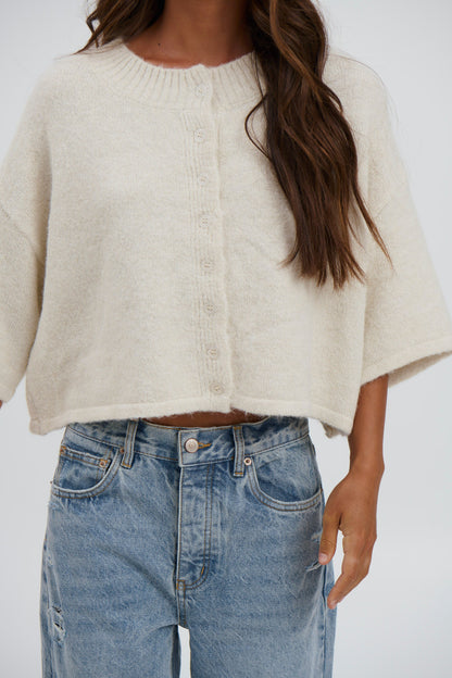 Posie Cardigan Oatmeal