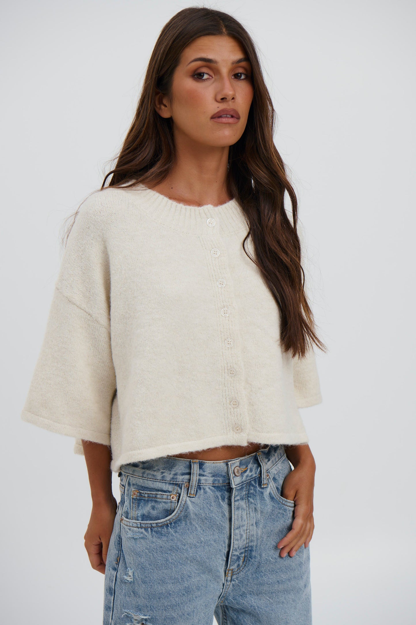 Posie Cardigan Oatmeal