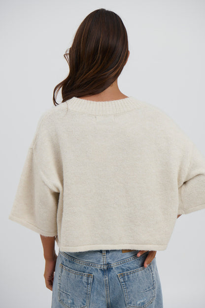 Posie Cardigan Oatmeal