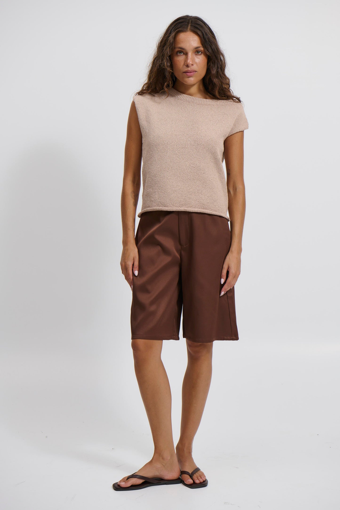 Narla Bermuda Short Chocolate