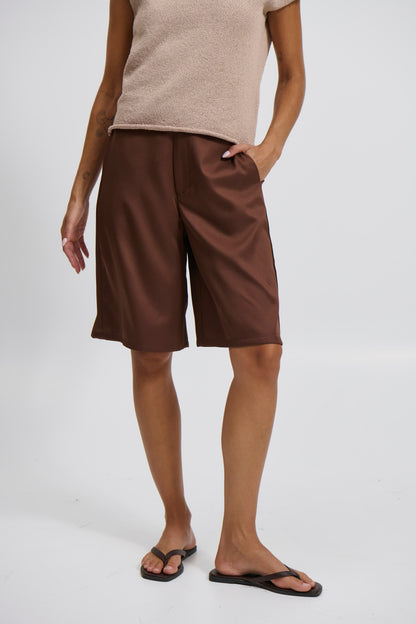 Narla Bermuda Short Chocolate