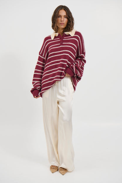 Rising Sun Jersey Crimson