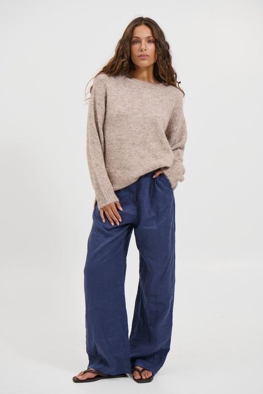 Stephanie Knit Jumper Mocha