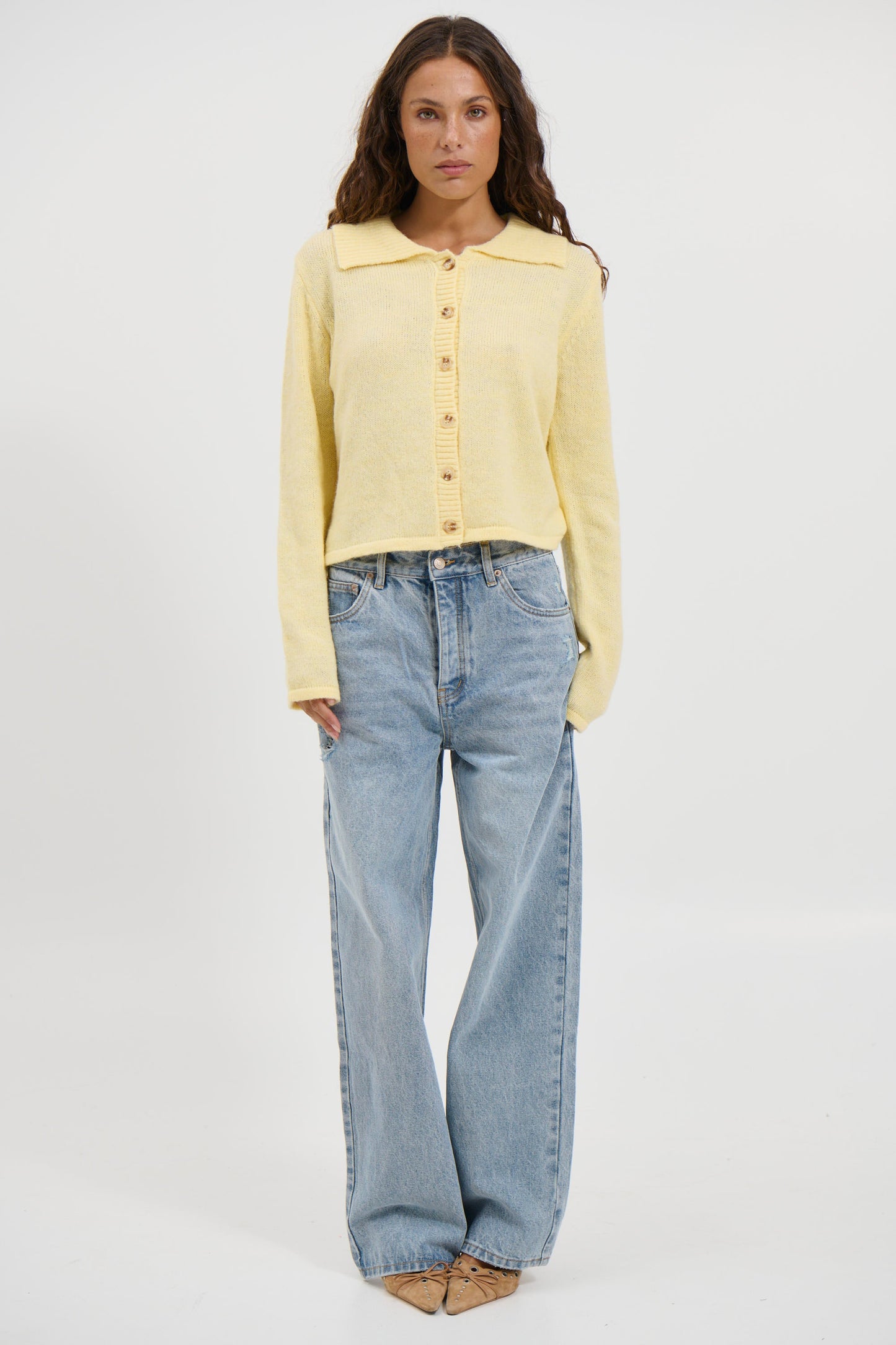 Natina Cardigan Butter