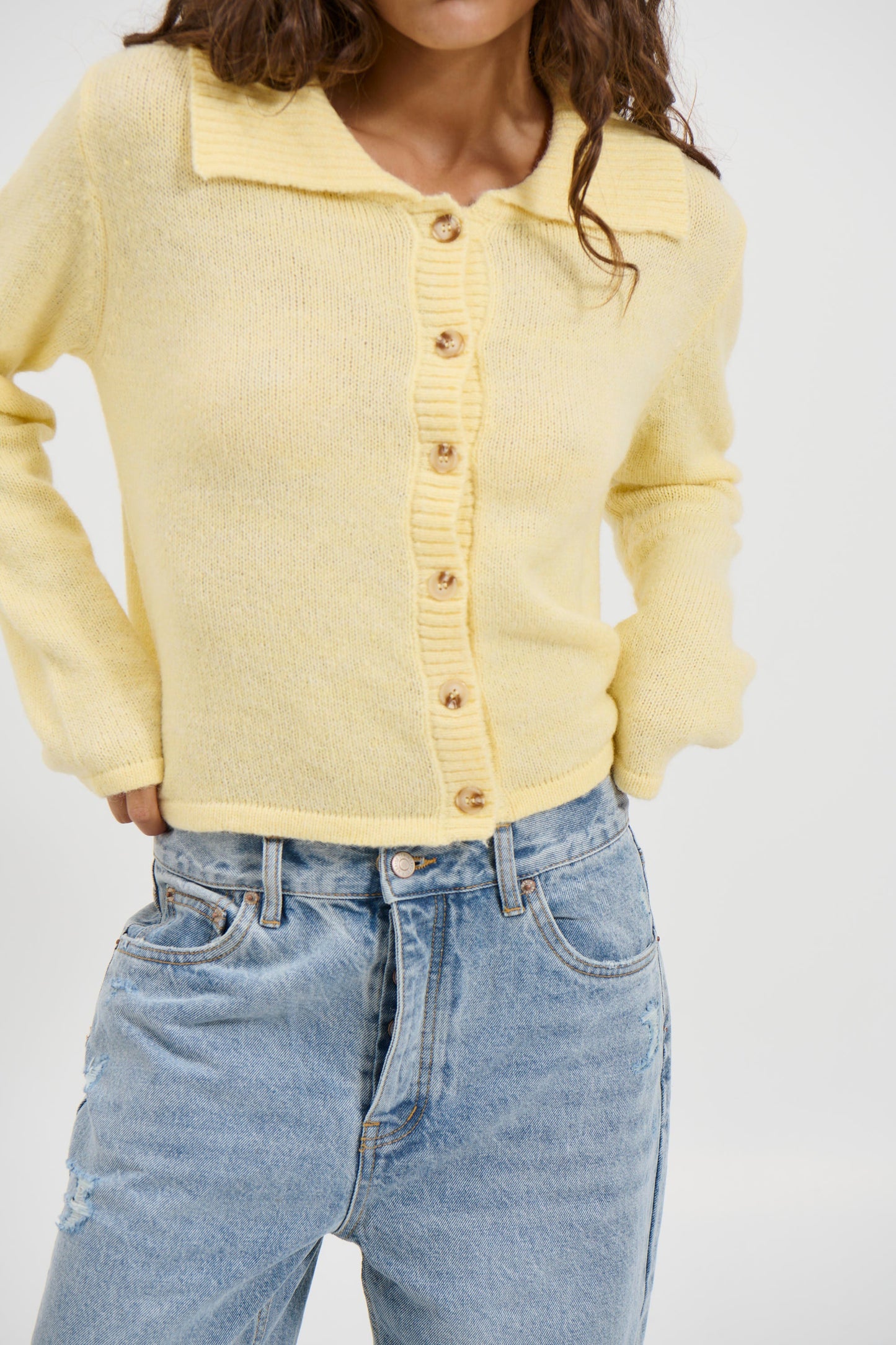 Natina Cardigan Butter