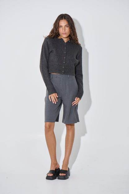 Brooks Bermuda Short Charcoal