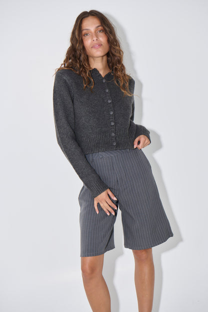 Brooks Bermuda Short Charcoal