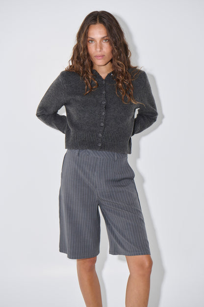 Brooks Bermuda Short Charcoal