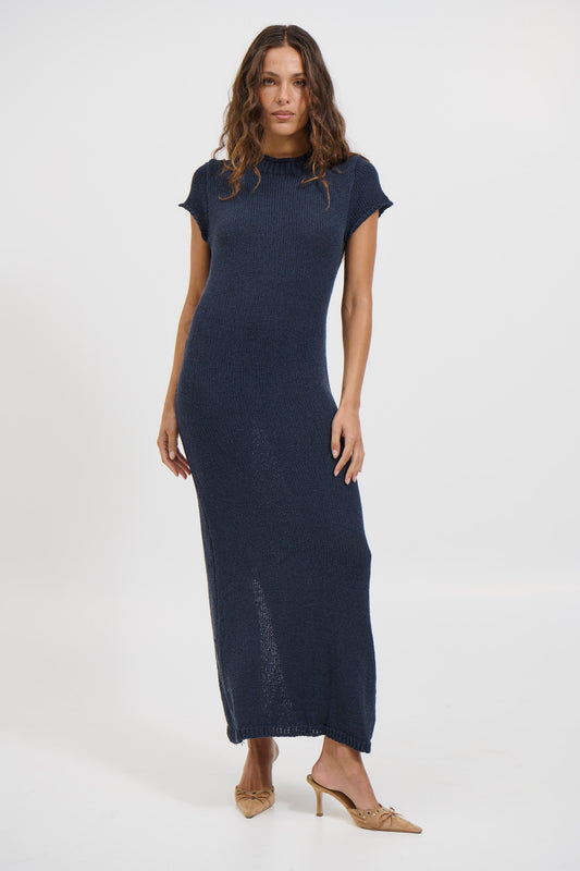 Jayda Maxi Dress Navy