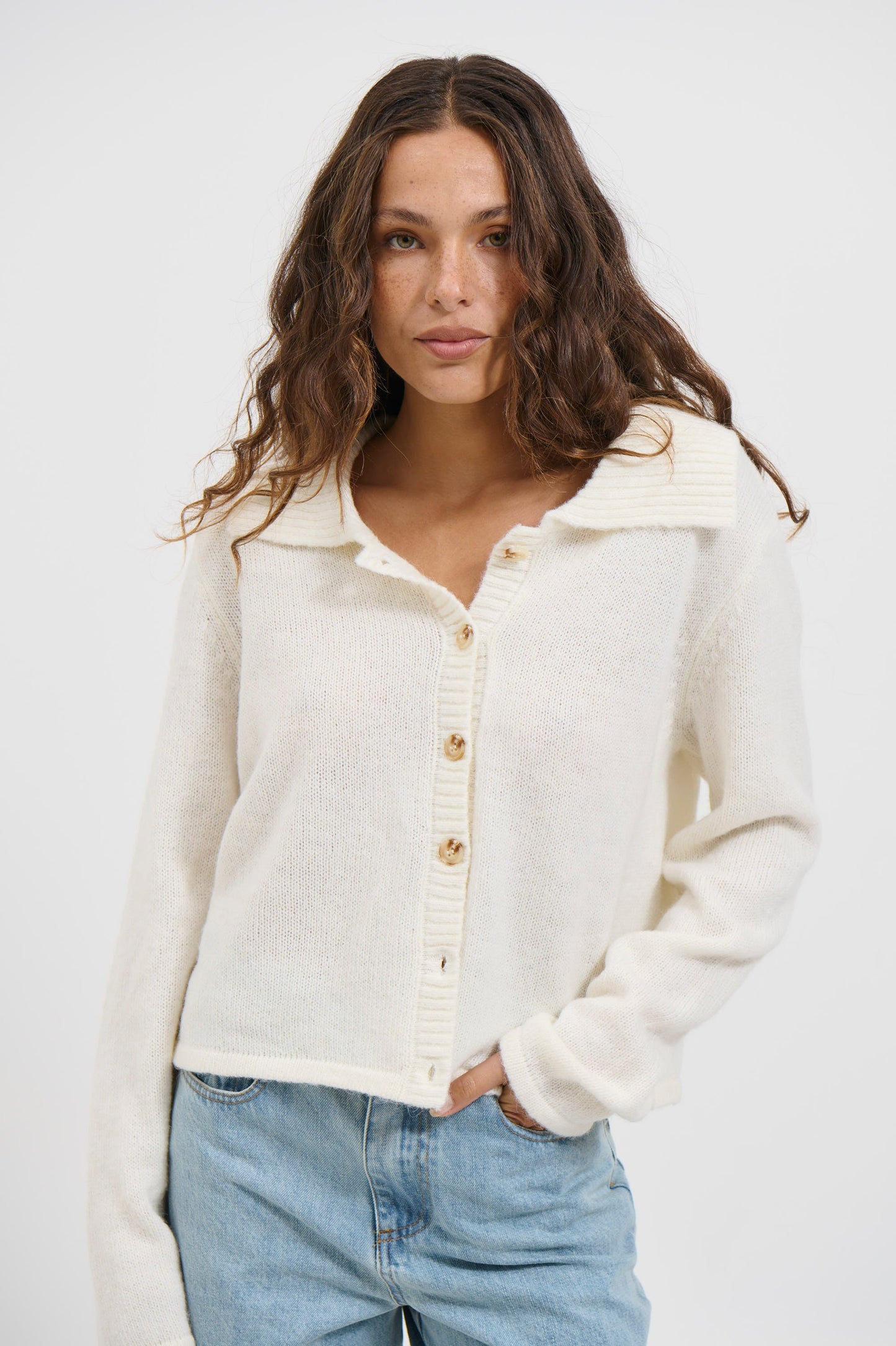 Natina Cardigan Milk