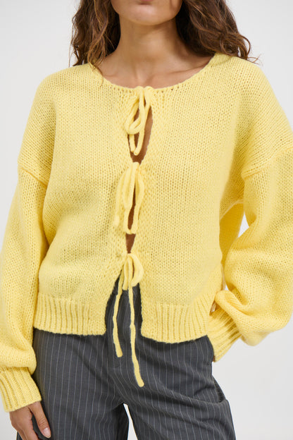 Melania Knit Lemon