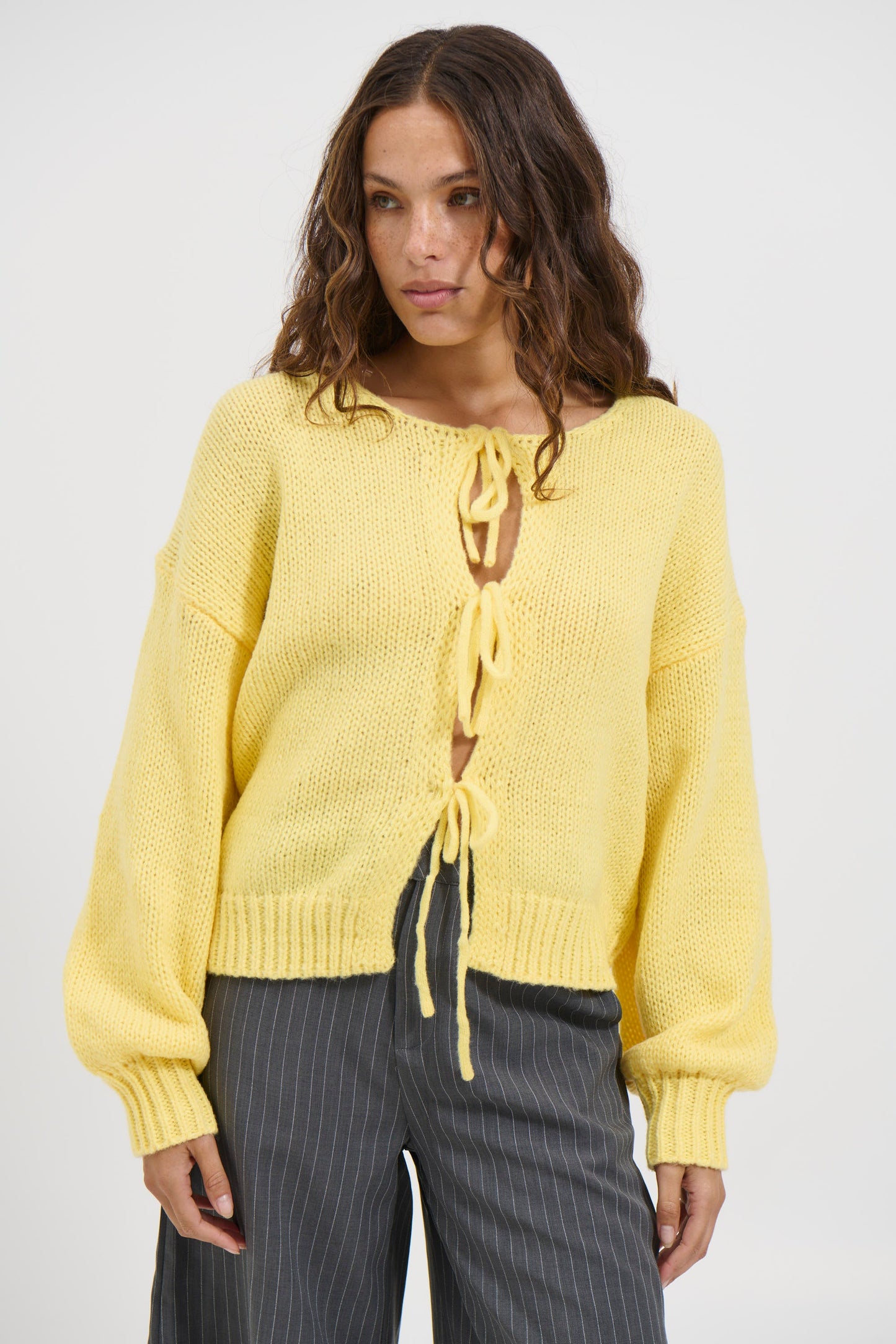 Melania Knit Lemon