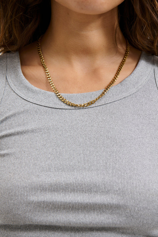 Cali Cuban Chain Gold