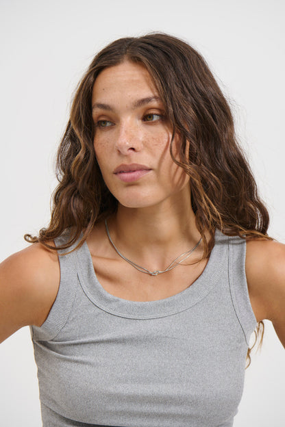 Lou Necklace Silver