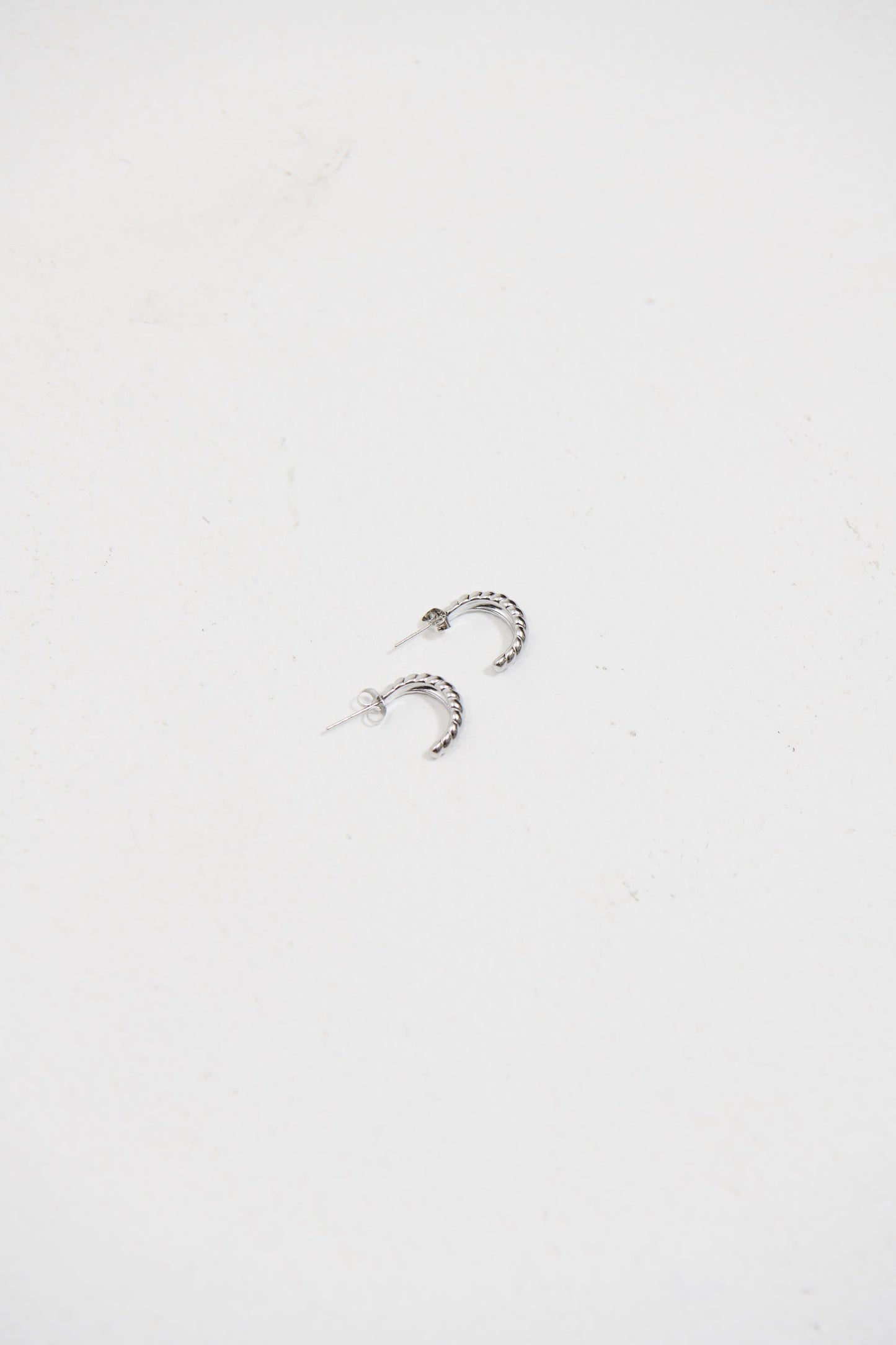 Oia Hoop Earring Silver