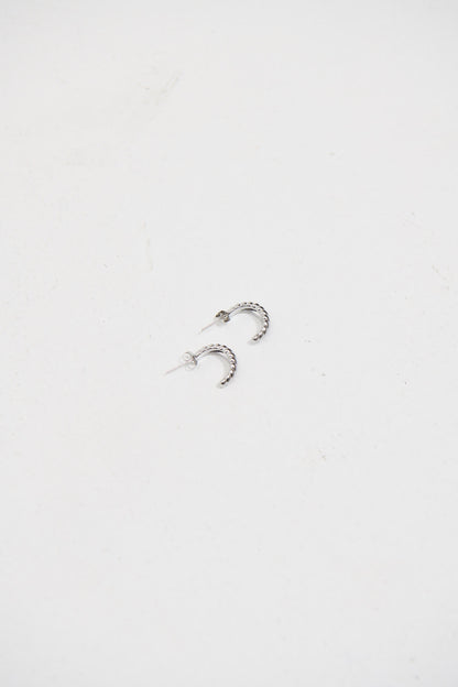 Oia Hoop Earring Silver