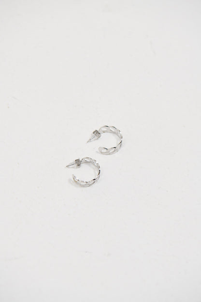 Eva Hoop Earring Silver