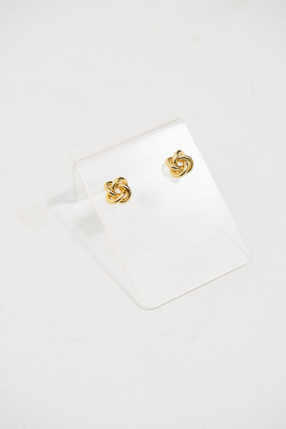Luna Knot Earring Gold