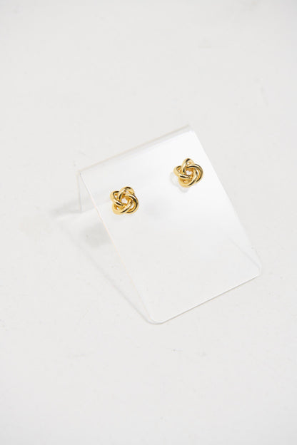 Luna Knot Earring Gold