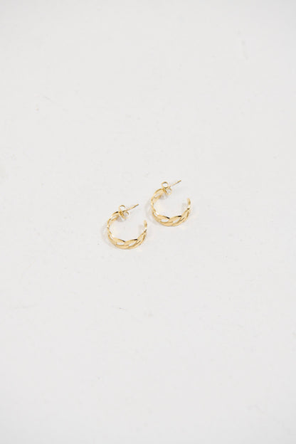 Eva Hoop Earring Gold