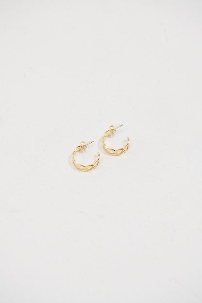 Eva Hoop Earring Gold