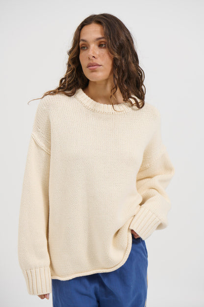 Nikova Knit Jumper Cream