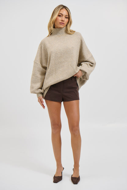 Pamela Knit Oat