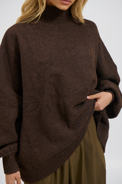 Pamela Knit Chocolate