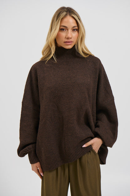 Pamela Knit Chocolate