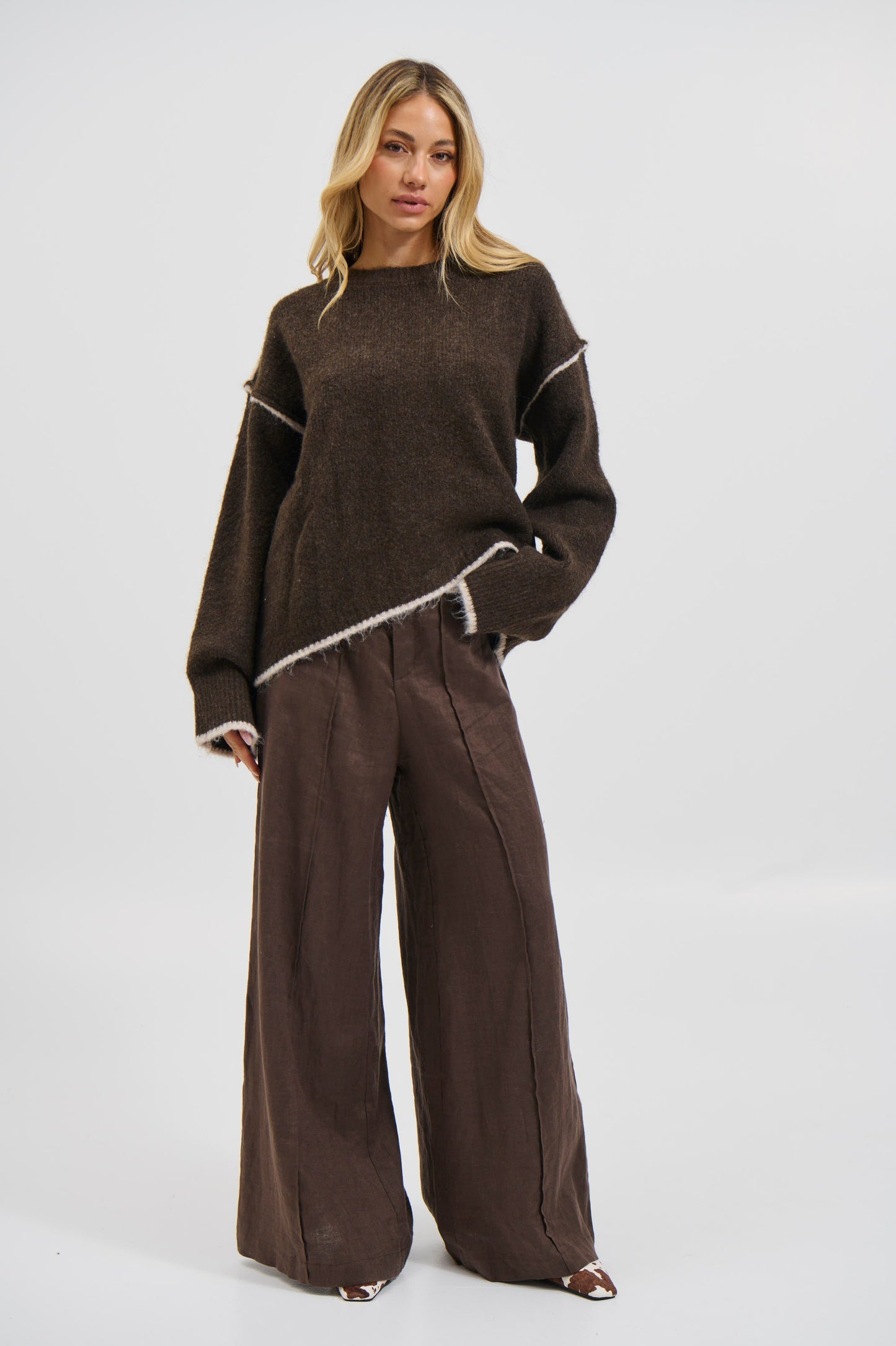 Benny Knit Chocolate