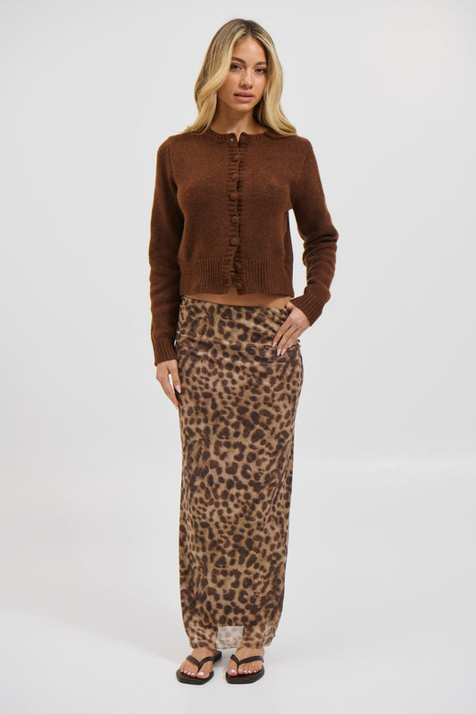 Lune Cardi Chocolate