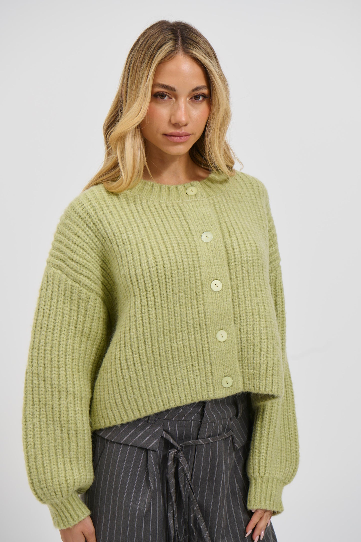 Valley Cardigan Matcha