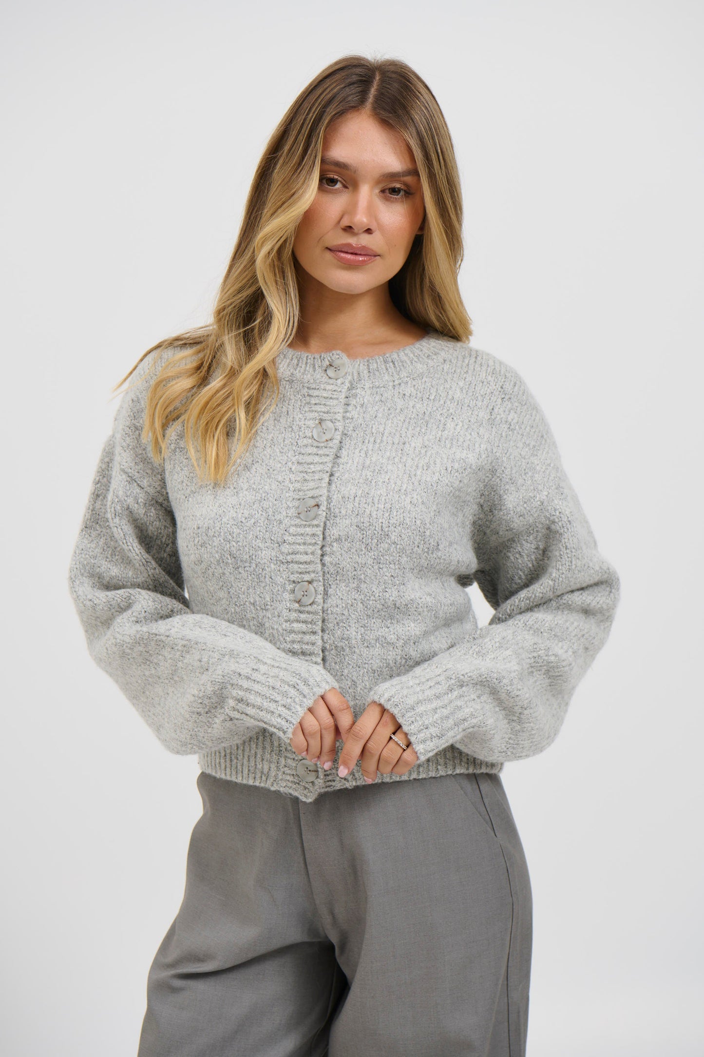 Sandra Cardigan Grey