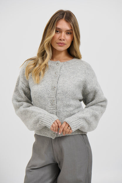 Sandra Cardigan Grey