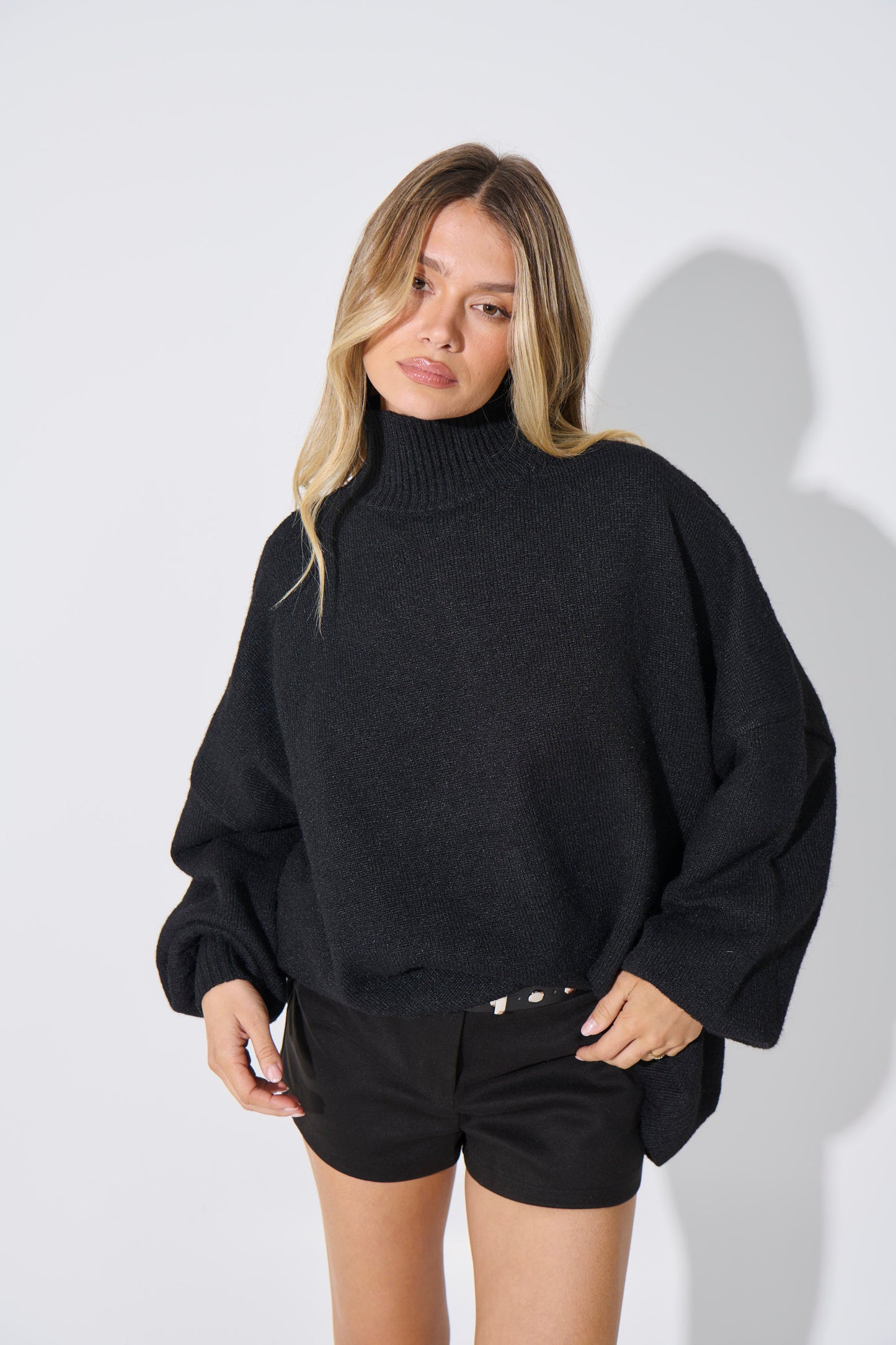 Pamela Knit Black