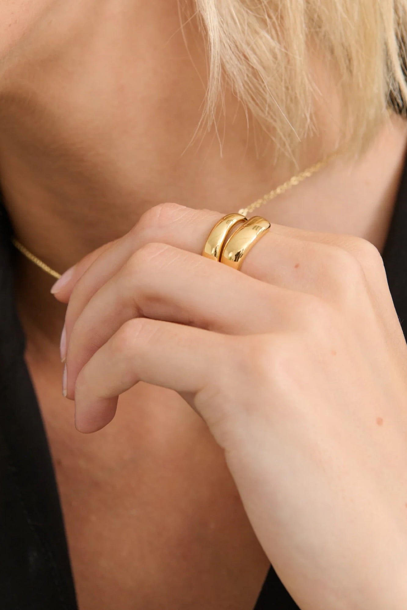 Everyday Classic Ring 18K Gold Plated