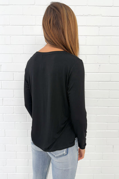 Long Sleeve Everyday Scoop Tee