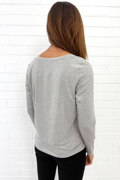 Long Sleeve Everyday Scoop Tee