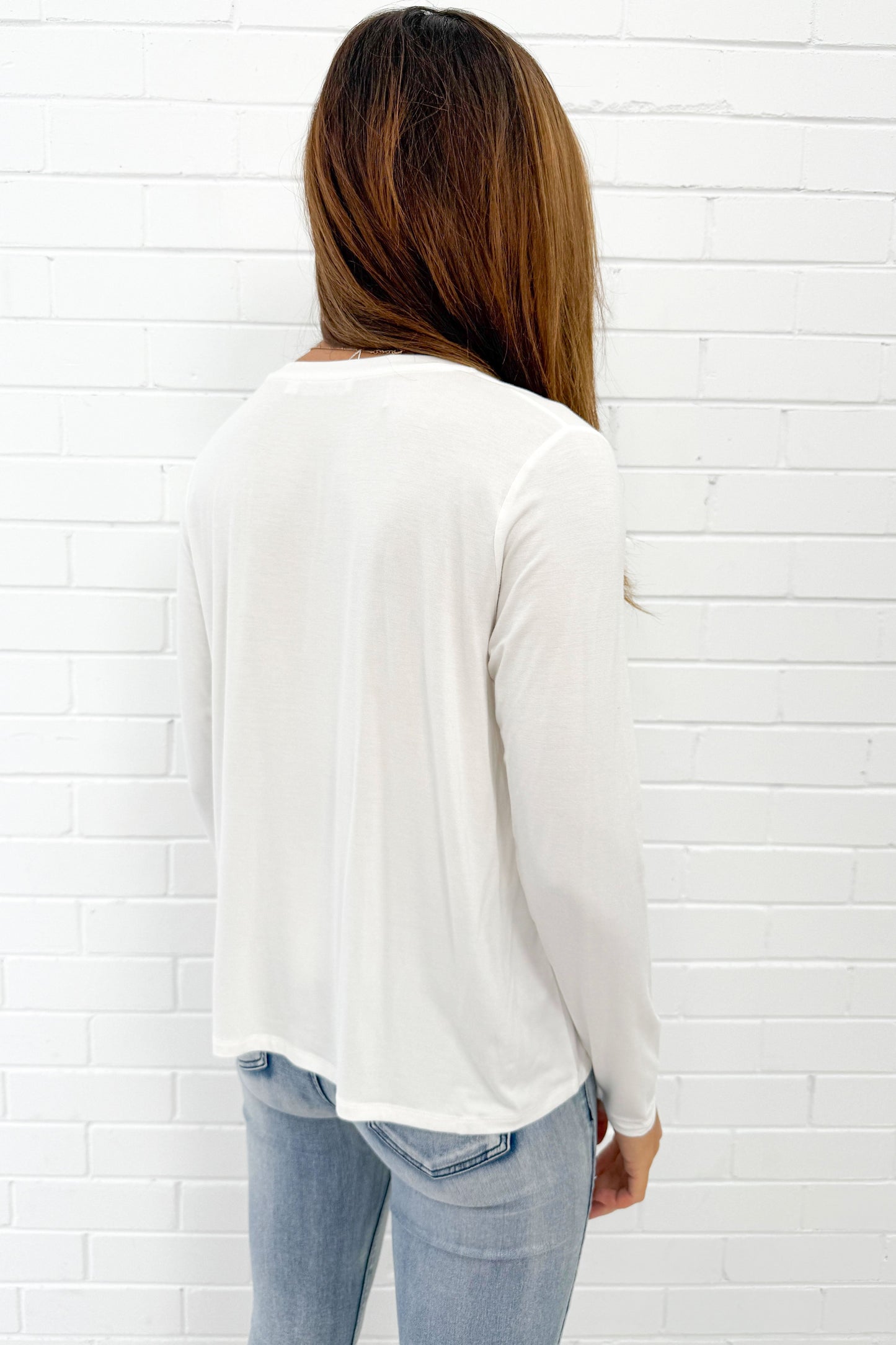 Long Sleeve Everyday Scoop Tee