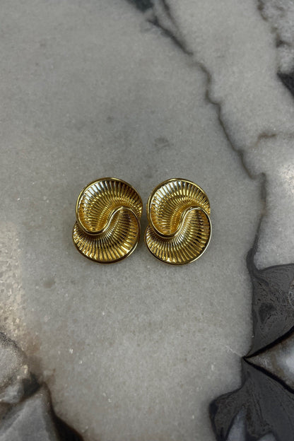 Gigi Earring 18K Gold Plated