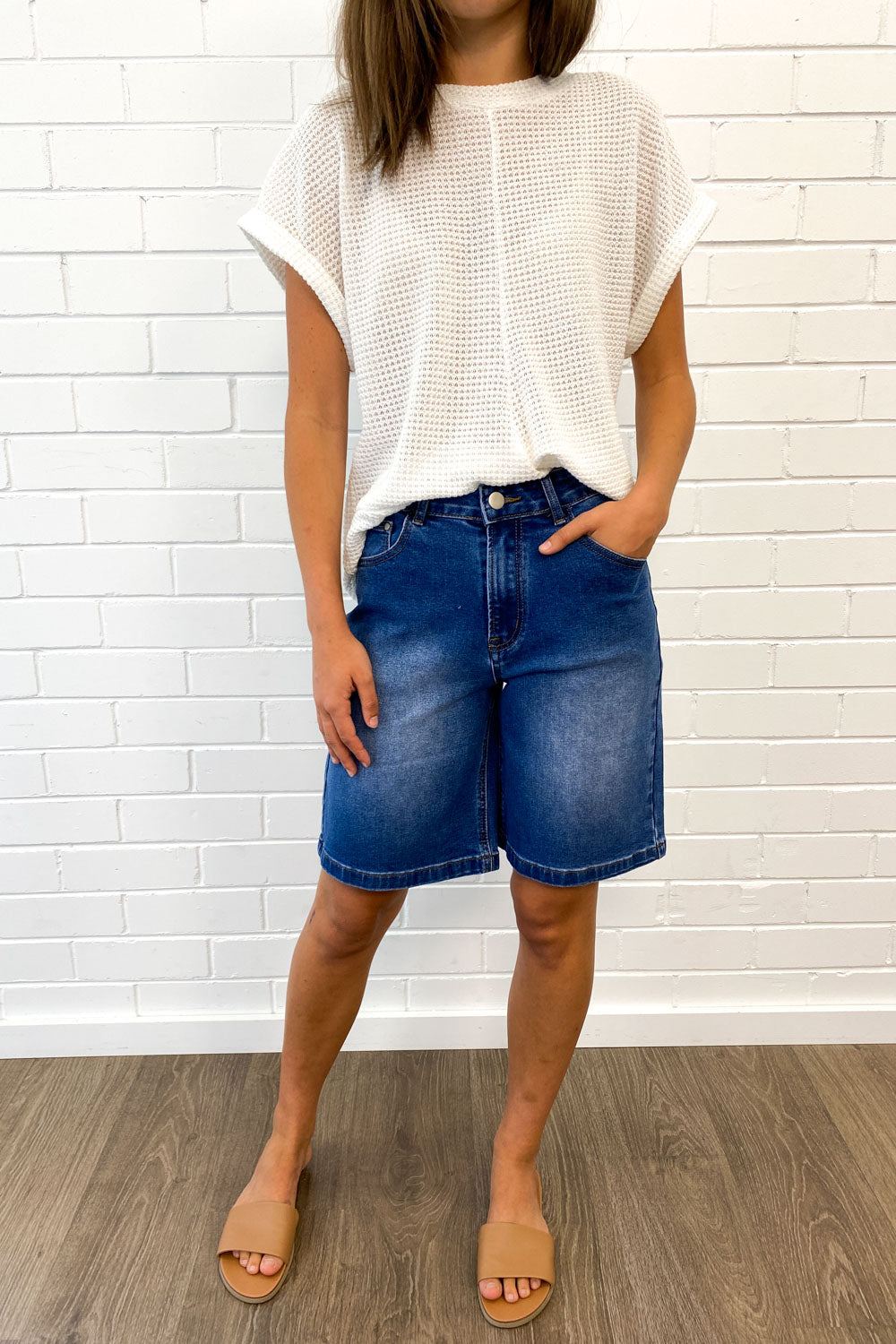 Kayla Denim Jorts