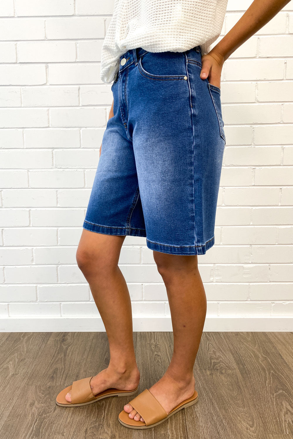 Kayla Denim Jorts